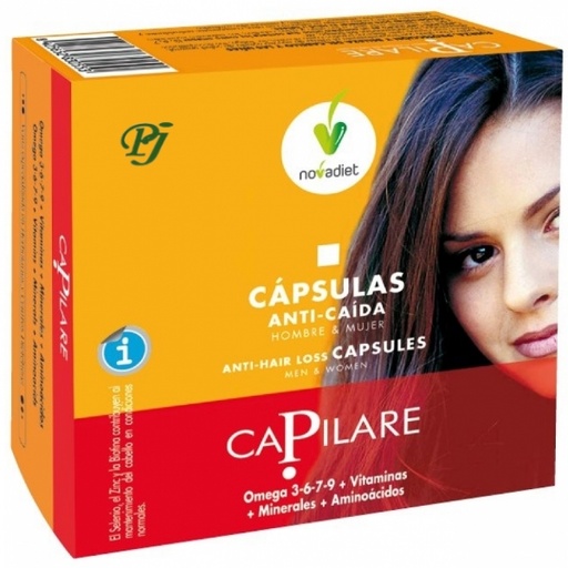 [056724] Capilare 60 Cápsulas Anticaída - Novadiet