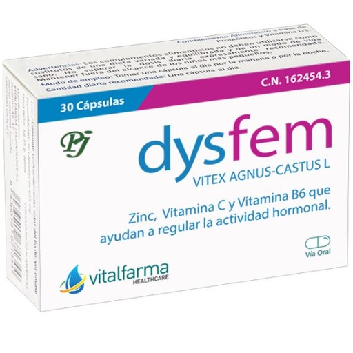 [056949] Dysfem 30 Cápsulas - Vitalfarma