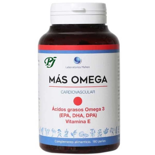 [057087] Mas Omega 3 180 Perlas - Mahen