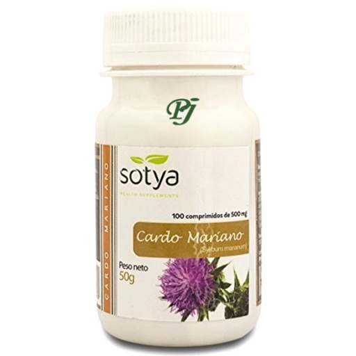 [057862] Cardo Maríano 100 Comprimidos 500 Mg. - Sotya