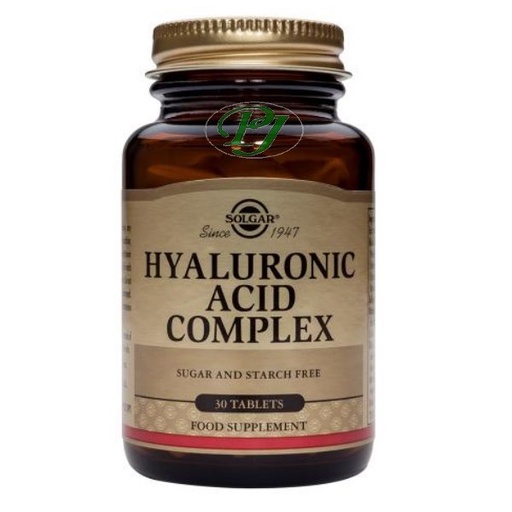 [058091] Ácido Hialurónico Complex 30 Comprimidos 120Mg. - Solgar