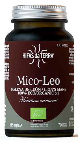 [058130] Melena De León Mico Leo 70 Cápsulas Bote - Hifas Da Terra