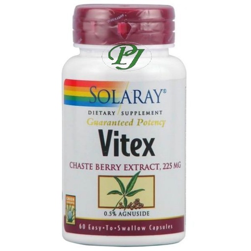 [058142] Vitex Sauzgatillo 60 Cápsulas - Solaray