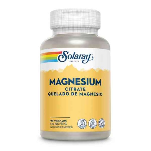 [058179] Magnesio Citrato 90 Vegcáps - Solaray