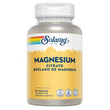 [058179] Magnesium Citrato 90 Cápsulas - Solaray