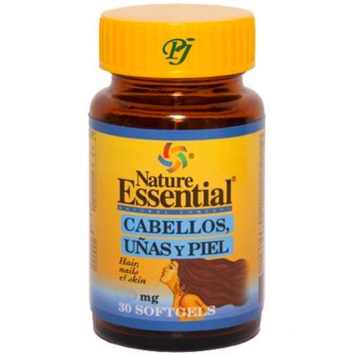 [058186] Cabello Uña Piel 30 Perlas 570 Mg. - Nature Essential