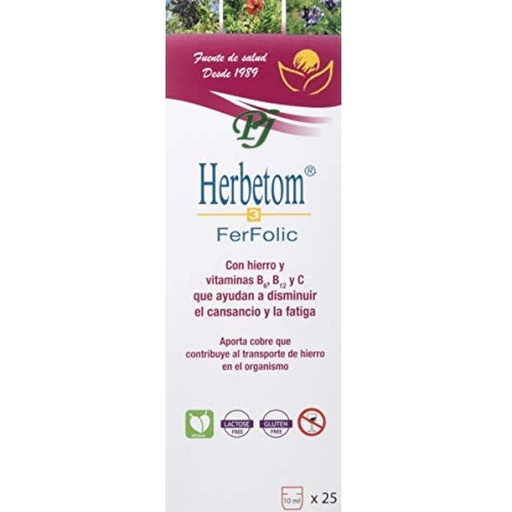 [05822] Herbetom 3 Ferfolic 250 Ml. - Bioserum