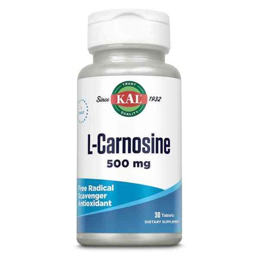 [058223] L Carnosine 30 Tabletas 500 Mg. - Kal