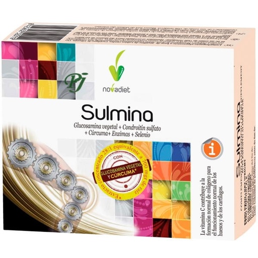 [058270] Sulmina 60 Cápsulas Vegetales - Novadiet