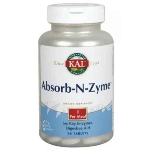 [058344] Absorb N Zyme 90 Tabletas - Kal
