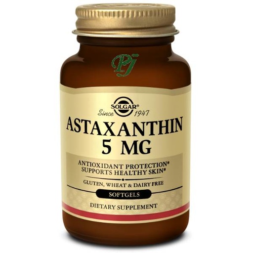 [058381] Astaxanthin 30 Cápsulas 5 Mg. - Solgar