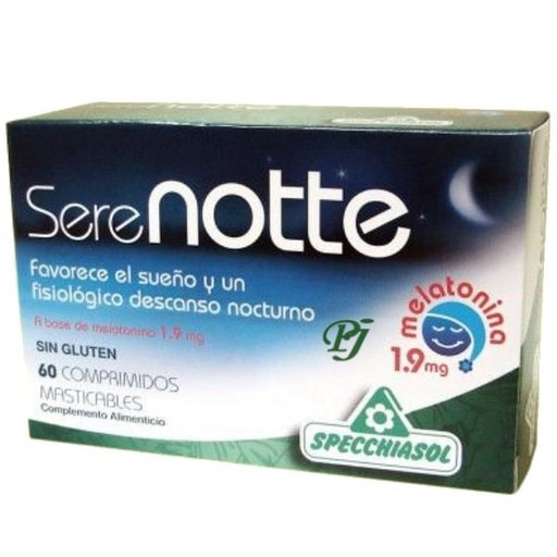 [058387] Serenotte Melatonina 60 Comprimidos 1,9 Mg. - Specchíasol