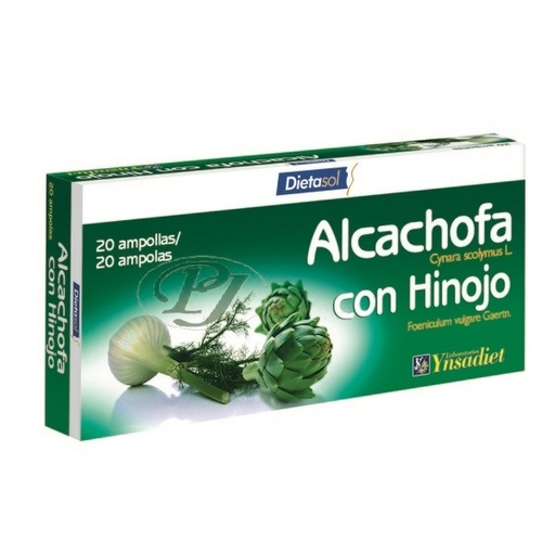[058569] Alcachofa Con Hinojo 20 Ampollas  - Ynsadiet