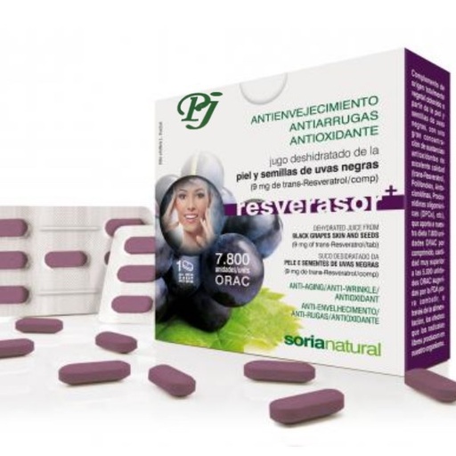 [058592] Resverasor Plus 28 Comprimidos 800 Mg. - Soria Natural