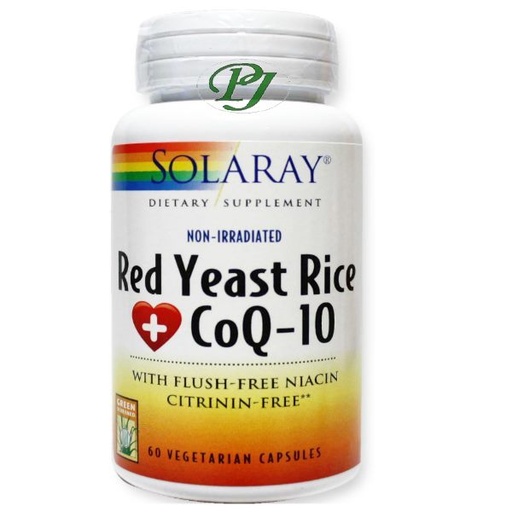 [058661] Red Yeast Rice Plus Q10 60 Cápsulas - Solaray