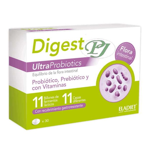[058784] Digest Ultraprobiotics 30 Comprimidos - Eladiet