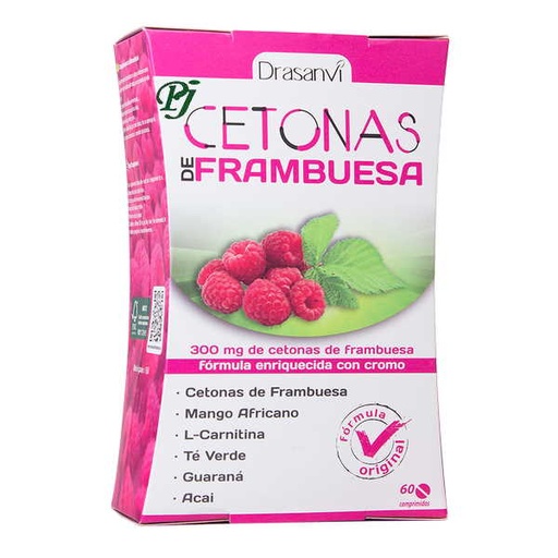 [058809] Cetonas De Frambuesa 60 Comprimidos - Drasanvi