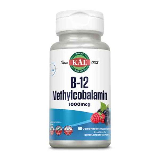 [059093] Methylcobalamina 60 Comprimidos Bucodispensables 1000 Mcg. - Kal