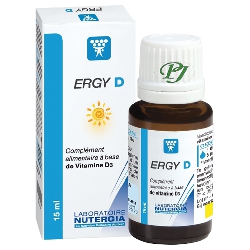 [059104] Ergy D Vitamina D3 15 Ml. - Nutergia