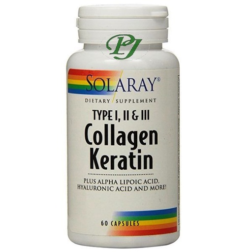 [059146] Collagen Keratin 60 Cápsulas - Solaray
