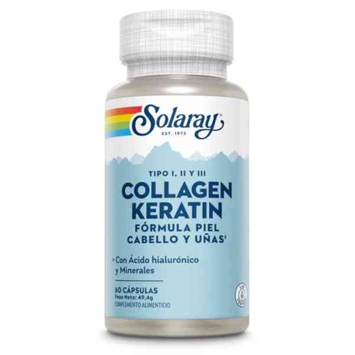 [059146] Collagen Keratin 60 Cápsulas - Solaray