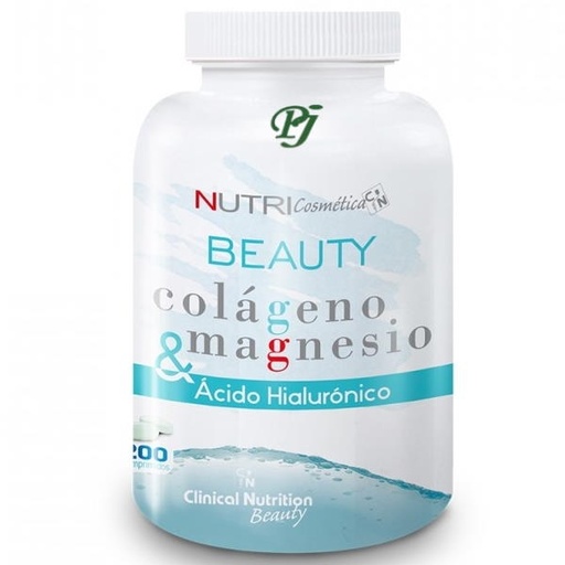 [059199] Colágeno Con Magnesio Ácido Hialurónico 200 Comprimidos - Nutrisport