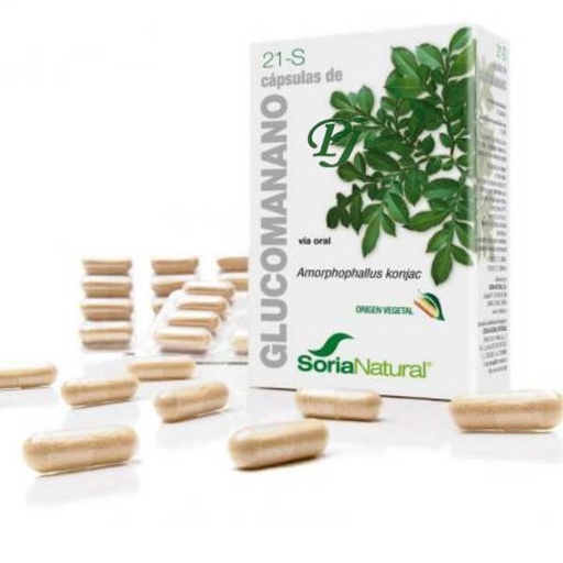 [05939] Glucomanano 21 S Cápsulas - Soria Natural