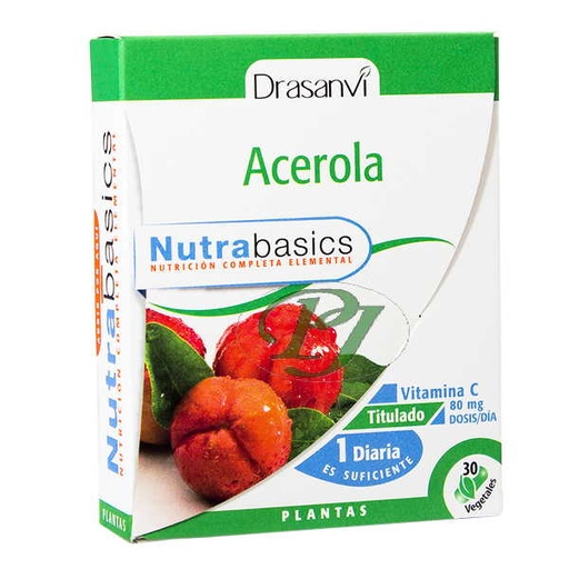[059399] Acerola 30 Cápsulas Vegetales - Drasanvi