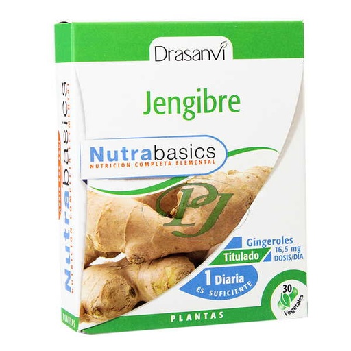 [059405] Jengibre 30 Cápsulas Vegetales - Drasanvi