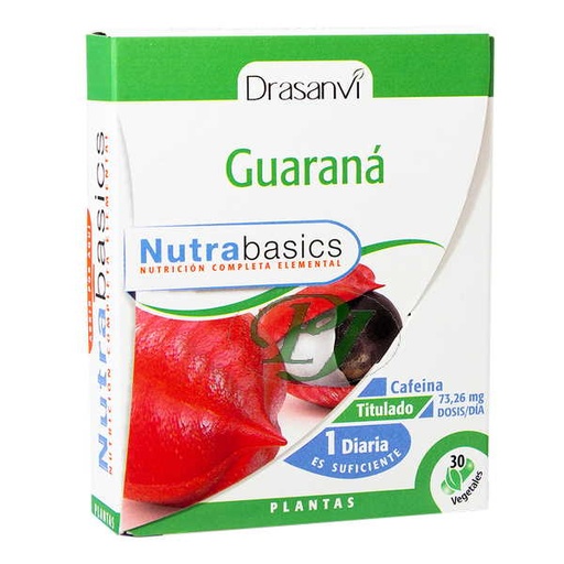 [059406] Guarana 30 Cápsulas Vegetales - Drasanvi