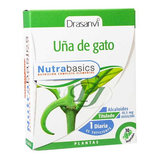 [059407] Uña De Gato 30 Cápsulas Vegetales - Drasanvi
