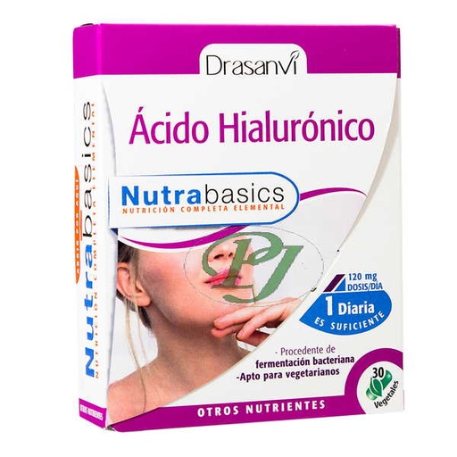 [059408] Ácido Hialurónico 30 Cápsulas Vegetales - Drasanvi