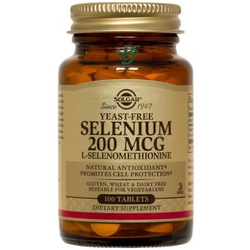 [059414] Selenio Sin Levadura 100 Comprimidos 200 Ui. - Solgar