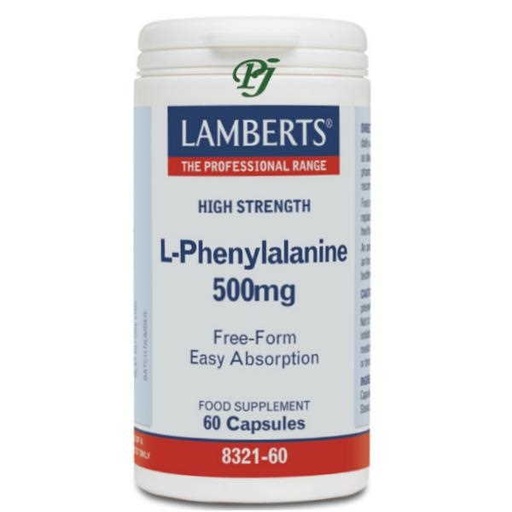 [059440] L Fenilalanina 60 Cápsulas 500 Mg. - Lamberts