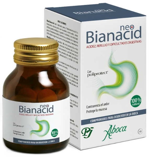 [059476] Bianacid Neo Acidez Reflujo 45 Comprimidos - Aboca