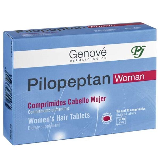 [059502] Pilopeptan Woman Cabello Mujer 30 Comprimidos - Genove