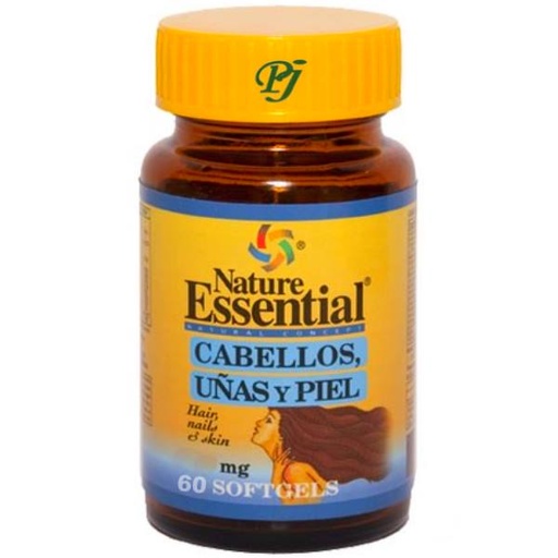 [059532] Cabello Uña Piel 60 Perlas 570 Mg. - Nature Essential