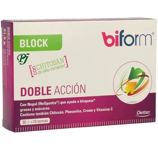 [059556] Biform Block Doble Acción 30 Cápsulas - Dielisa