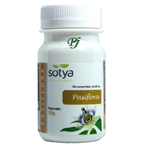[059583] Pasiflora 100 Comprimidos 500 Mg. - Sotya