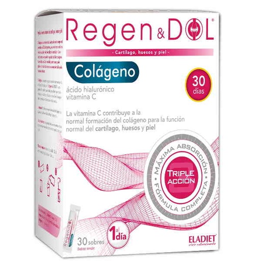 [059721] Regendol Colágeno 30 Sobres Sabor Limón - Eladiet