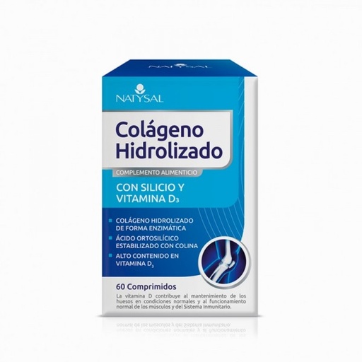 [059729] Colágeno Hidrolizado 60 Comprimidos - Natysal