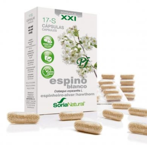 [059906] Espino Blanco 17 S 30 Cápsulas Fórmula Xxi - Soria Natural