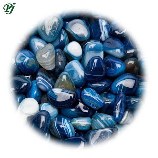 [100306] Ágata Azul Rodado Pequeño - Kunugi