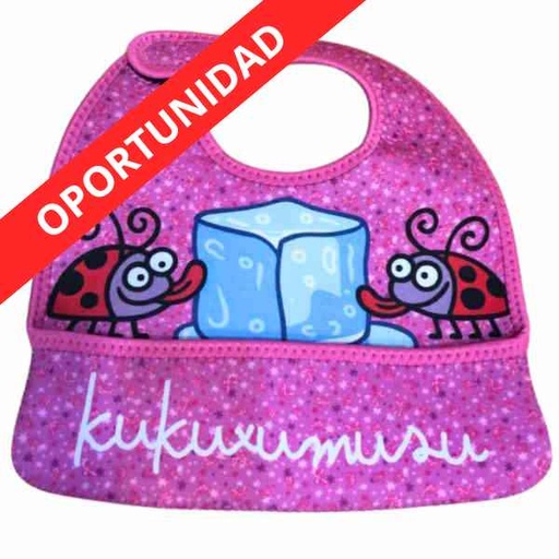 [10036] Babero Animalitos - Kukuxumusu