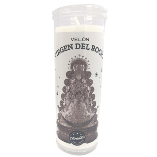 [100419] Velón Virgen Del Rocio Básico - Trinidad