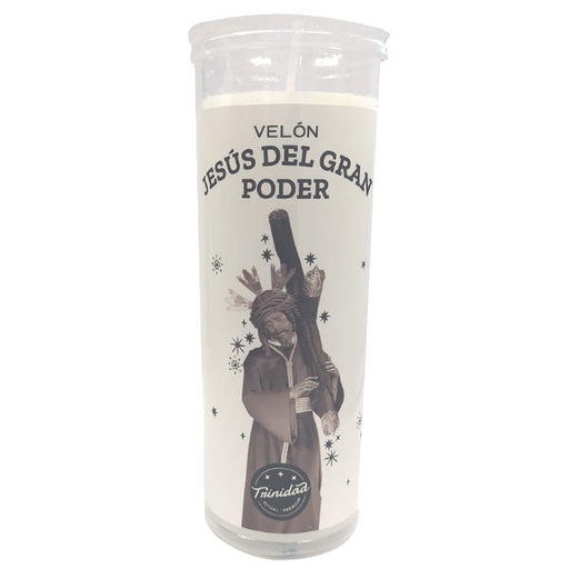 [100420] Velón Jesus Del Gran Poder Básico - Trinidad