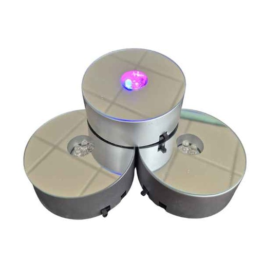 [10202] Lámpara Sal Himalaya Pirámide Base Pila 8C - Prominer