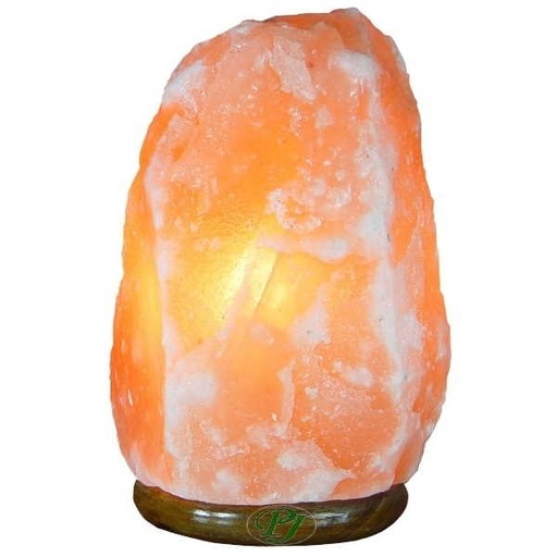 [10337] Lámpara Sal Himalaya 5 A 7 Kg Cable Y Bombilla - Cm Web Solutions