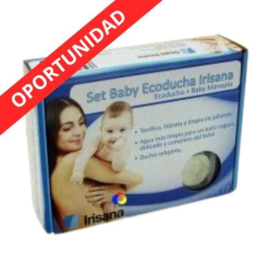 [12053] Eco Ducha Set Baby + Manopla - Irisana