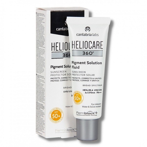 [1300186] Heliocare Spf50+ 360º Pigment Solution Fluid 50 Ml. Solar - Cantabria Labs